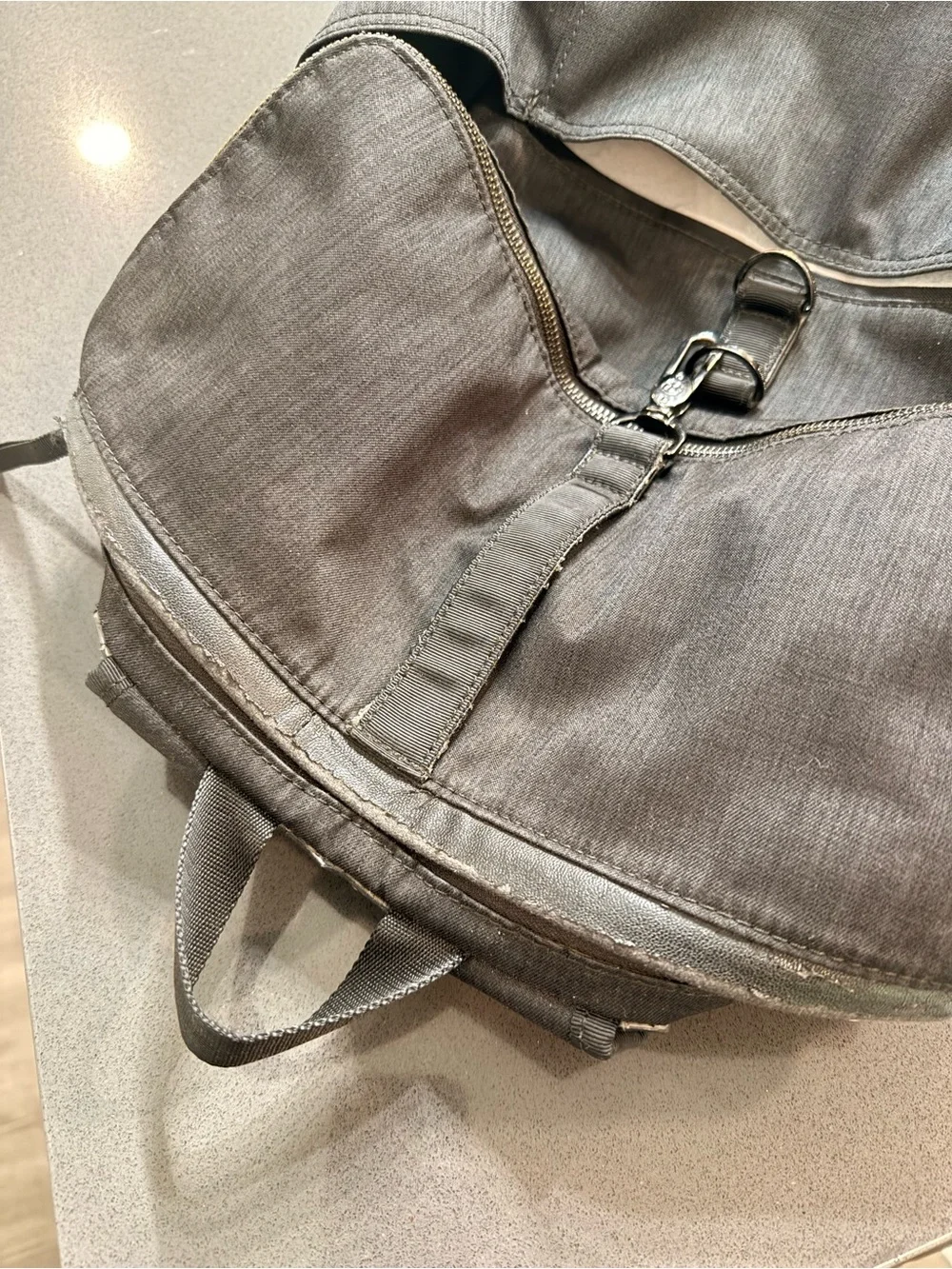 Lululemon Rise and Shine Backpack Black Travel Laptop Gym Bag OS